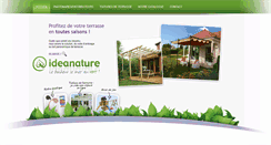 Desktop Screenshot of ideanature.fr